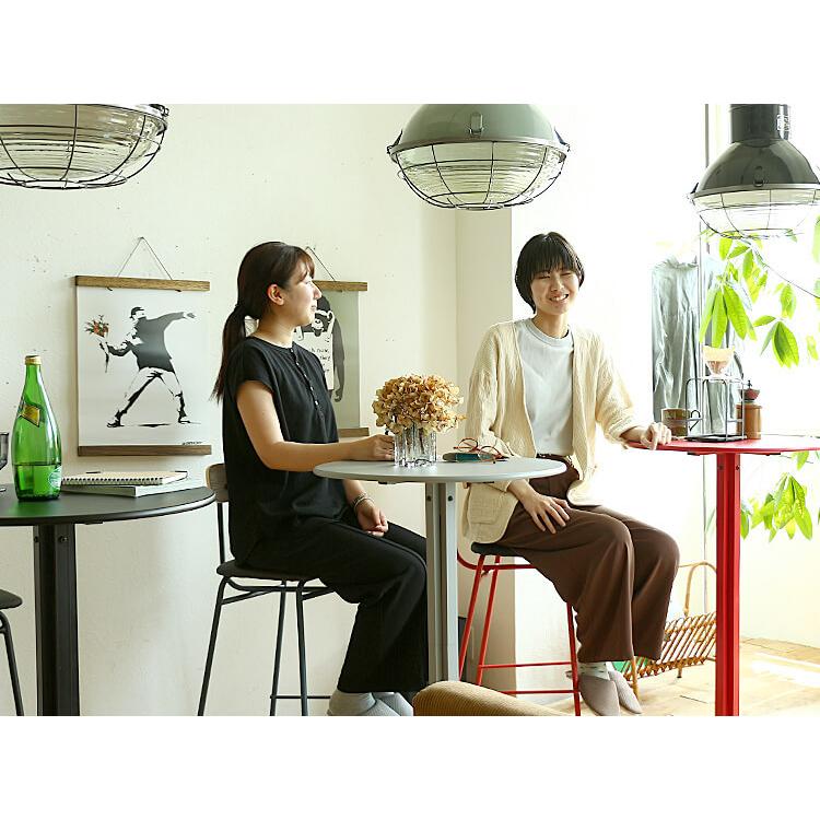 円形ハイテーブル Locali（ロカリ） 円形 丸 丸型テーブル ハイ