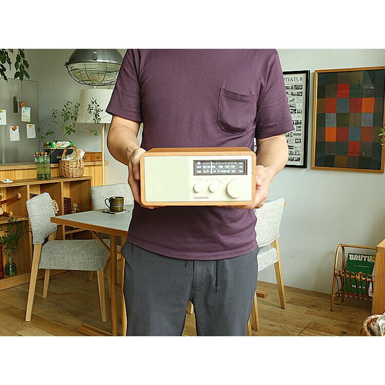 Sangean（サンジーン）　WR-302 FM/AMラジオ・Bluetoothスピーカー Sangean WR-302 FM AM ラジオ Bluetoothスピーカー スピーカー Bluetooth ウォールナット AM Bluetoothスピーカー FM ウォールナット Sangean サンジーン WR ラジオ スピーカー Bluetooth × チェリー