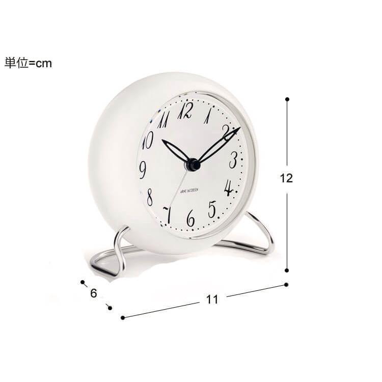 ARNE JACOBSEN アルネ・ヤコブセン LKテーブルクロック 置き時計