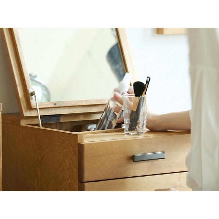 ドレッサー Barbell（バーベル） ドレッサー コンパクト 鏡台 ミラー