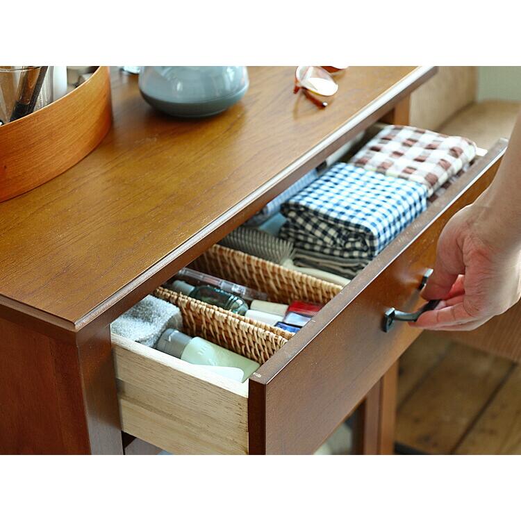 幅60cmガラスキャビネット Garba（ガルバ）チェスト キャビネット