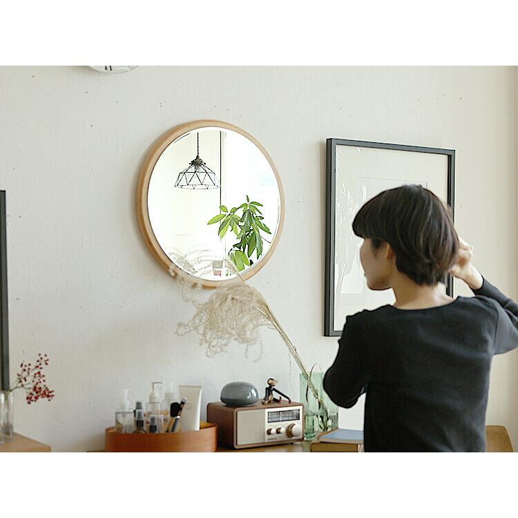 ウォールミラー maron（マロン） Lサイズ ミラー 鏡 壁掛け インテリア