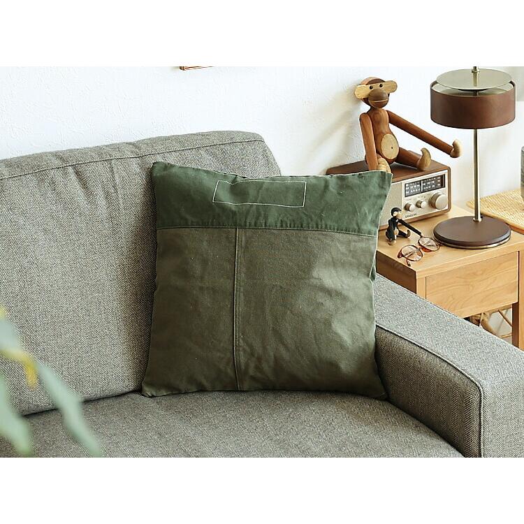 BasShu（バッシュ） クッションカバー Denison（デニソン） クッション