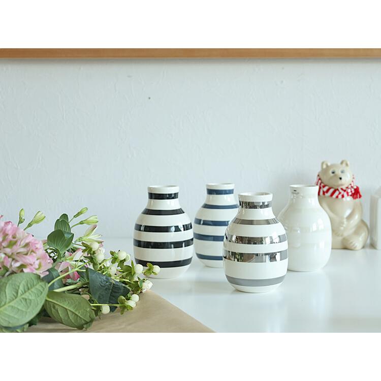 Kahler(ケーラー) オマジオ フラワーベース／高さ12.5cm Omaggio 花瓶