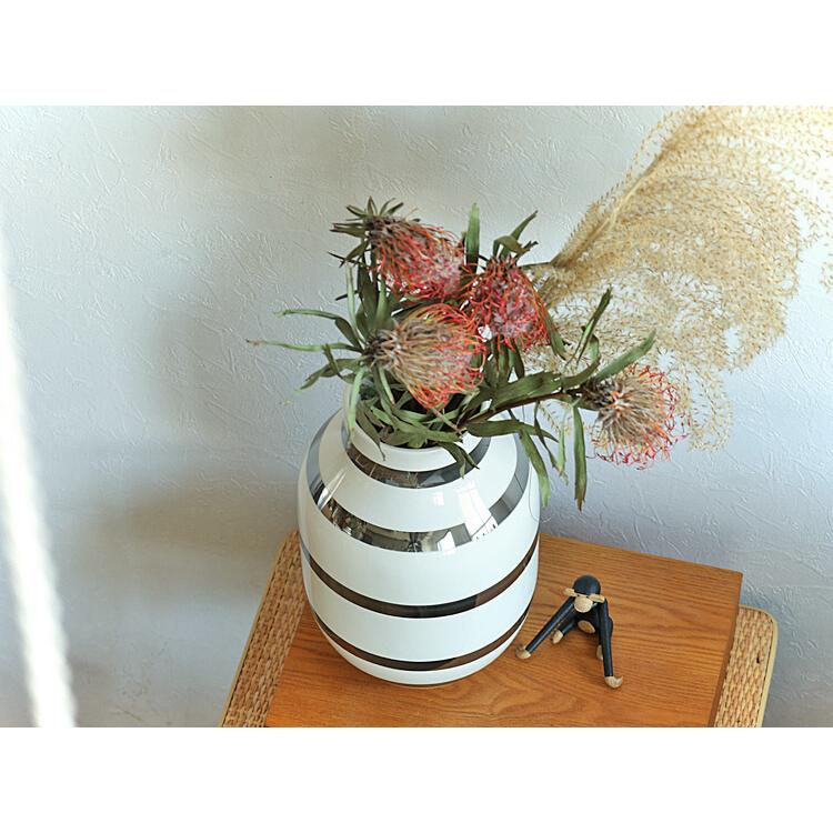 Kahler(ケーラー) オマジオ フラワーベース／高さ20cm Omaggio 花瓶