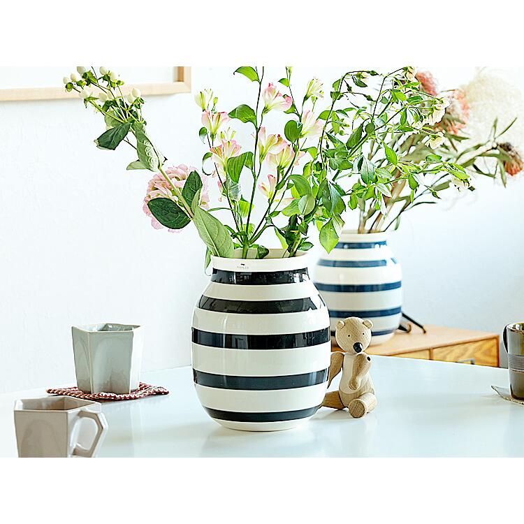 Kahler(ケーラー) オマジオ フラワーベース／高さ20cm Omaggio 花瓶