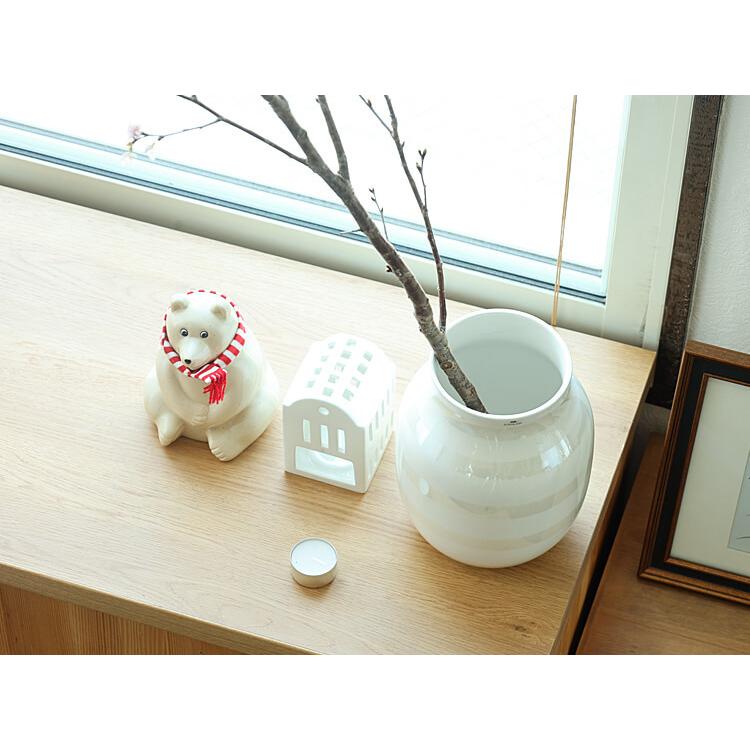 Kahler(ケーラー) オマジオ フラワーベース／高さ20cm Omaggio 花瓶