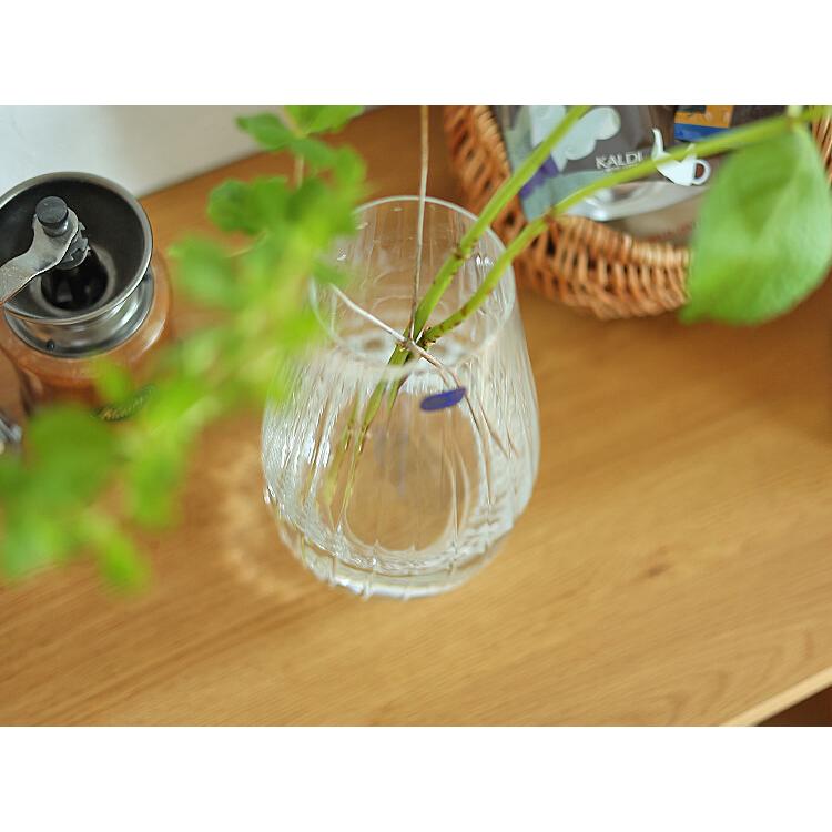 BOHEMIA CRISTAL フラワーベース ウォーターフォール 高さ24.5cm 花瓶