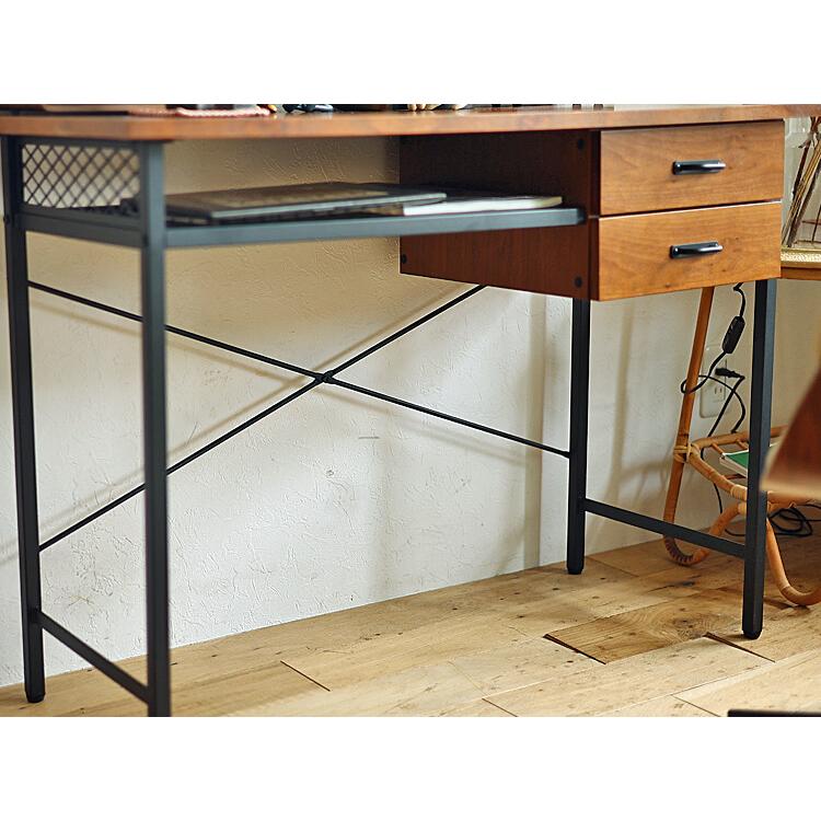 【急募】【再お値下】anthem Desk アンセムデスク 机 ANT-2459NA オーク材 引き出し付 コンパクトデスク ANTHEM（アンセム）引き出し付きデスク ANT-2459 家具インテリア雑貨