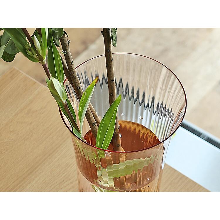 STILLEBEN フラワーベース Concave Vase Fan 高さ28cm 花瓶 花器