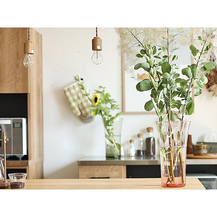 STILLEBEN フラワーベース Concave Vase Fan 高さ28cm 花瓶 花器