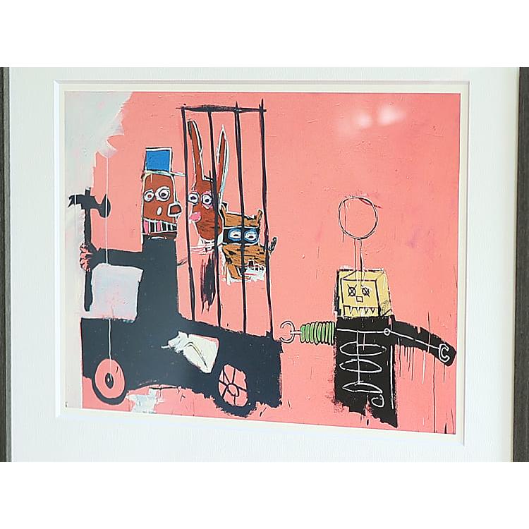 アートポスター Jean-Michel Basquiat 「Molasses,1983」 インテリア 