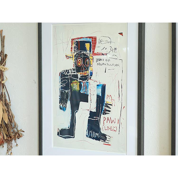 アートポスター Jean-Michel Basquiat 「Irony of Negro Policeman 