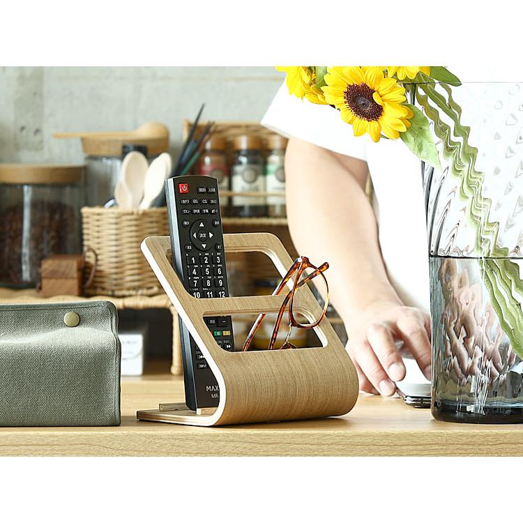 ♡新品♡ TIRINNANZI ティリンナンツィ リボン リモコンラック RIN（山崎実業） リモコンラック rin（リン） リモコン立て リモコン
