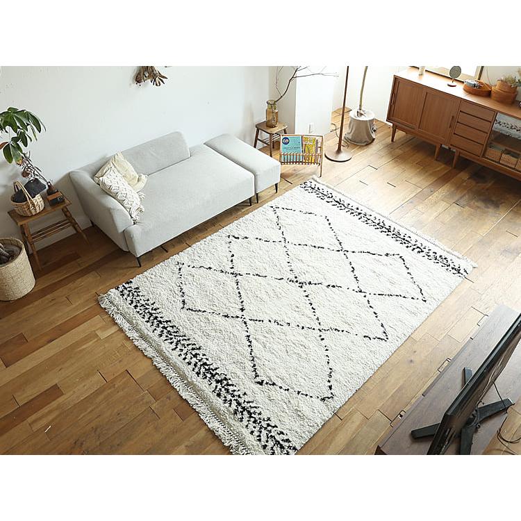 ラグマット BOHOM（ボホム）200×250cm ラグマット ラグ 絨毯