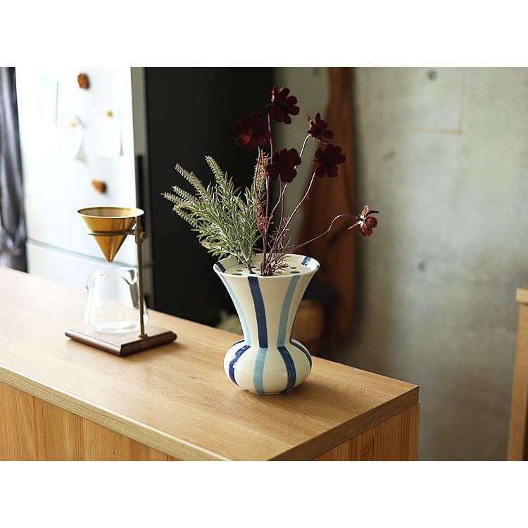 Kahler（ケーラー） SIGNATUREベース（ブルー）／高さ20cm Kahler