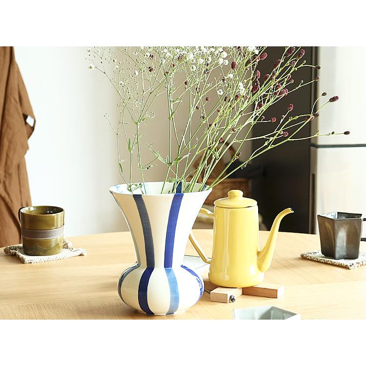 Kahler（ケーラー） SIGNATUREベース（ブルー）／高さ20cm Kahler