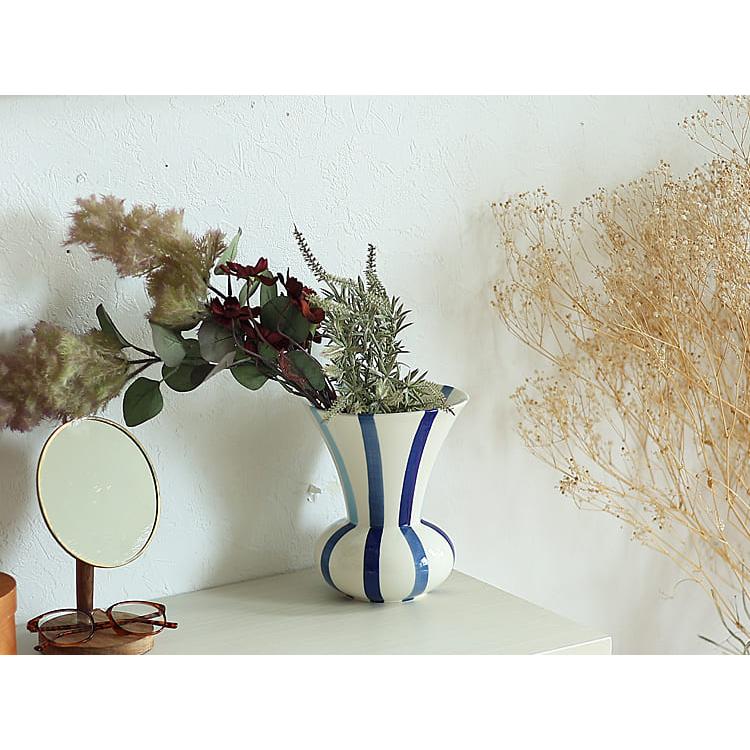 Kahler（ケーラー） SIGNATUREベース（ブルー）／高さ20cm Kahler