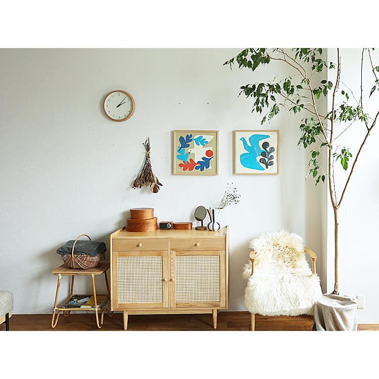 アートポスター BLUE BIRD 「切り絵作家 YUYA デザイン」 インテリア