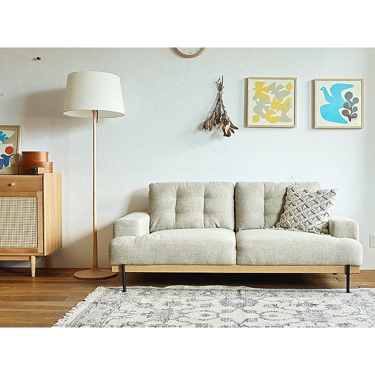 2.5人掛けソファー HAUTA（ハウタ） ソファ ソファー sofa 2.5人 3人掛け ヴィンテージ 座面 広い 3人掛けソファー 3p ...