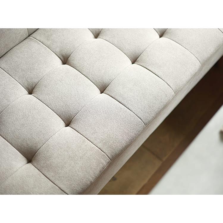 【直接渡し限定】ダイニングソファ3点セット　べージュ 4人用 幅120cm ダイニングソファセット 撥水 3点セット レベッカ