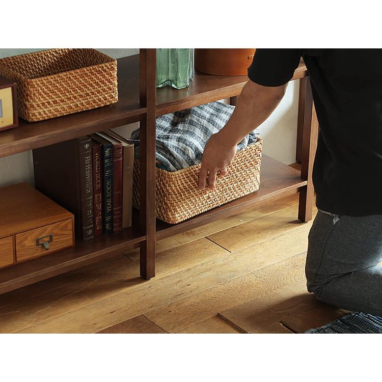 オープンシェルフ form（フォーム）ブラウン 120cm オープンシェルフ