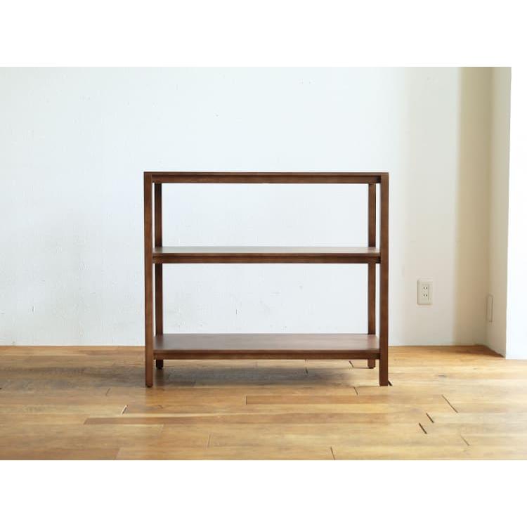 オープンシェルフ form（フォーム）ブラウン 90cm オープンシェルフ