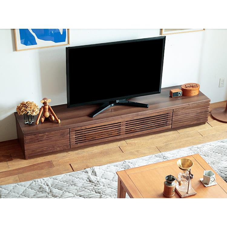 テレビボード ROOD（ルード）幅200cm ウォールナットタイプ テレビ台