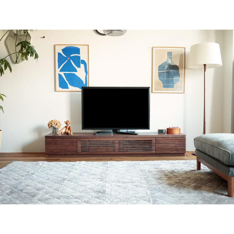 テレビボード ROOD（ルード）幅200cm ウォールナットタイプ テレビ台