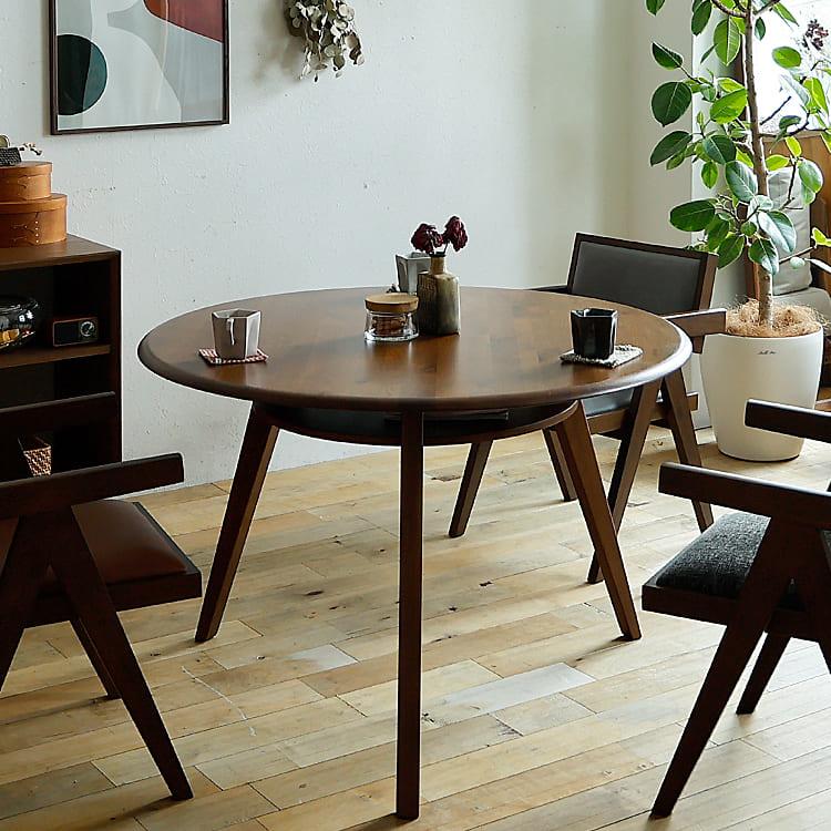 PORADA円形ダイニングテーブルセット　直接引き取りのみ PORADA円形ダイニングテーブルセット 直接引き取りのみ PORADA円形