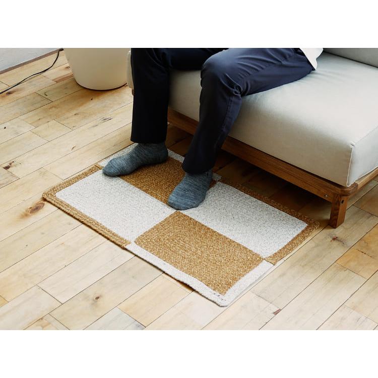 フロアーマット Repo（レポ） フロアマット マット 50×80cm インド製