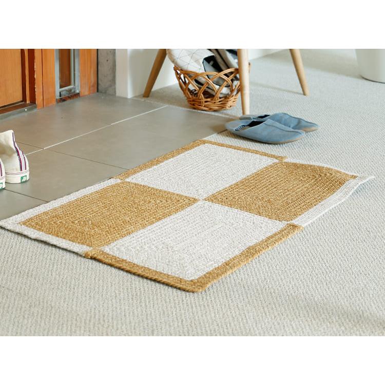 フロアーマット Repo（レポ） フロアマット マット 50×80cm インド製