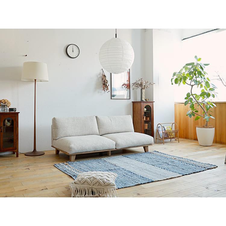 3人掛けローソファ DELKA（デルカ） ソファー sofa 3人掛け 2人掛け
