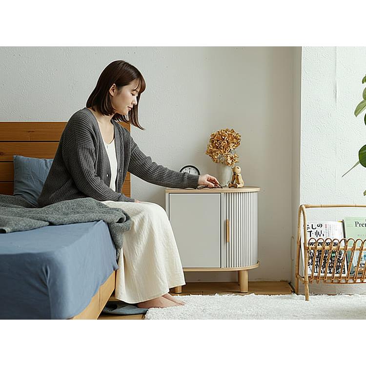 サイドキャビネット kooe（クーイ） サイドテーブル ナイトテーブル