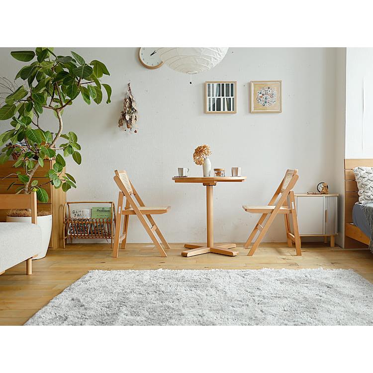 円形カフェテーブル Self（セルフ） 円形ダイニングテーブル 70cm