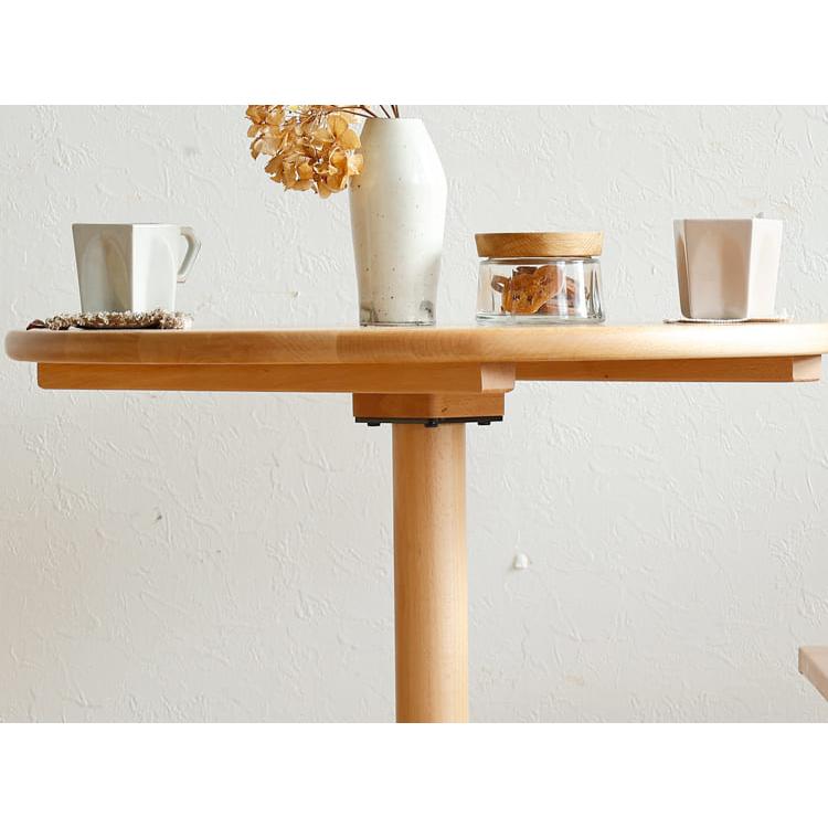 円形カフェテーブル Self（セルフ） 円形ダイニングテーブル 70cm