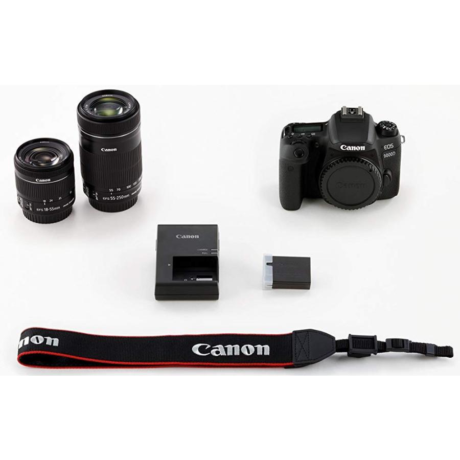 Canon デジタル一眼レフカメラ EOS 9000D ダブルズームキット EF-S18-55mm/EF-S55-250mm 付属 EOS9000D-WKIT｜kirarisutoa｜02