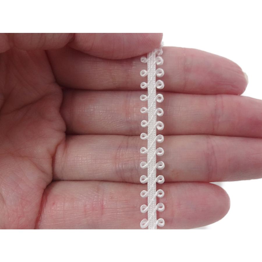レジン ハンドメイド用品 キラリ手芸部 No.3083ブレード_白色（ホワイト）_幅0.6cm×3m巻き