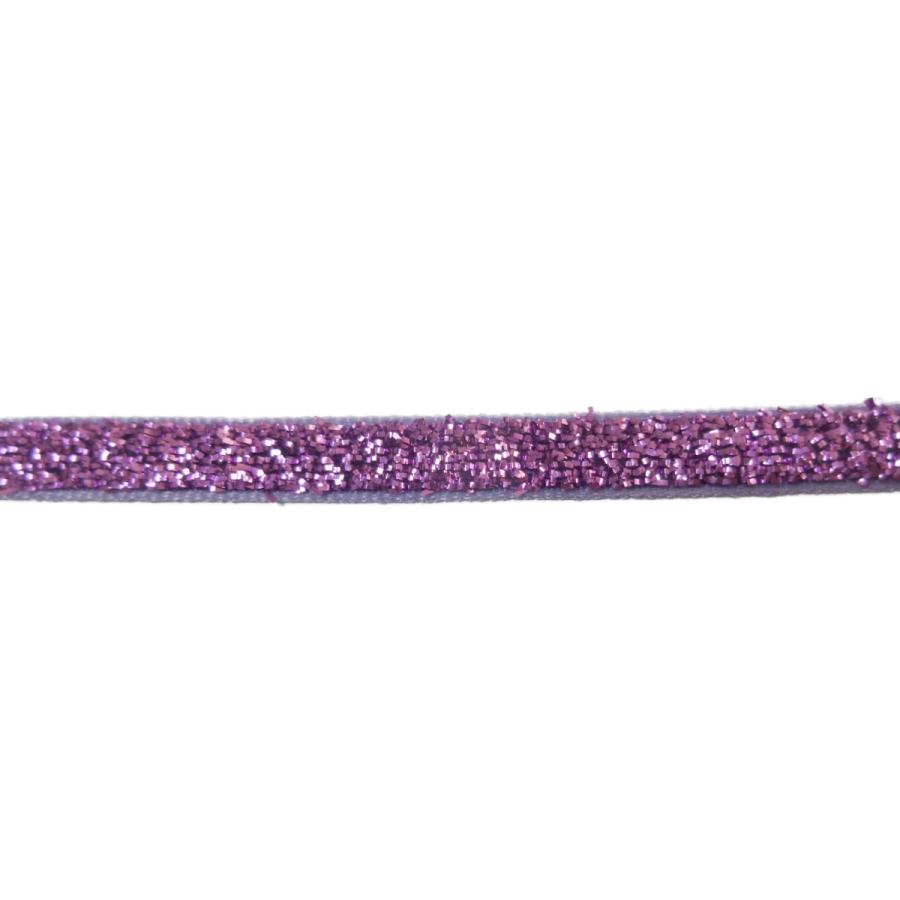 キラリ手芸部 No.5213ラメブレード 手芸用（紫色:パープル）幅0.7cm×長