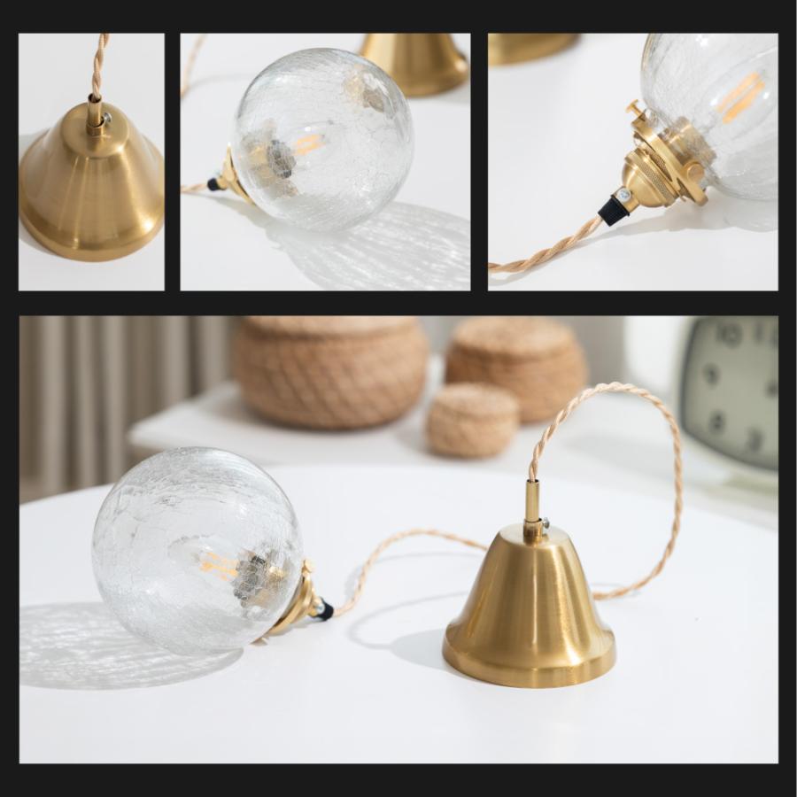 ペンダントライト 照明 爆買 おしゃれ 1灯 照明器具 ガラス クラック型