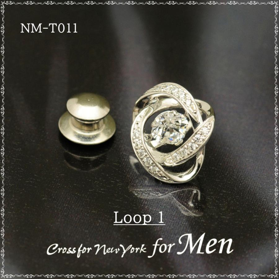 NM-T011 Loop1 タイニーピン【クロスフォーニューヨーク】正規品　ループ1　ダンシングストーン　シルバー925　 | 