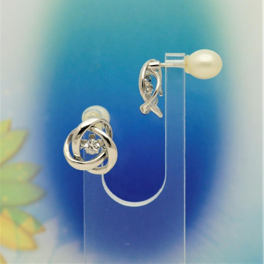 NYE-117 Loop2　ピアス【クロスフォーニューヨーク】正規品　ダンシングストーン 　揺れるピアス　シルバー925　 |  | 04