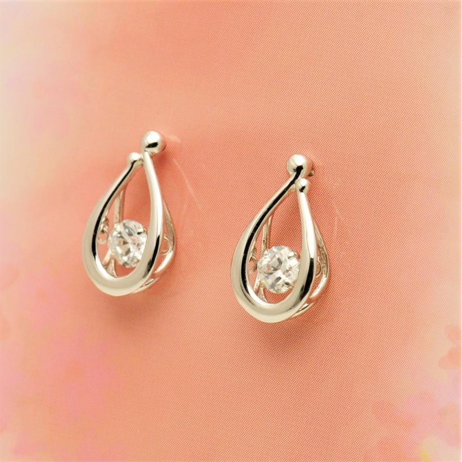 NYE-118 Fairy Drop　ピアス【クロスフォーニューヨーク】正規品  フェアリードロップ　ダンシングストーン 　揺れるピアス　シルバー925　 |  | 02