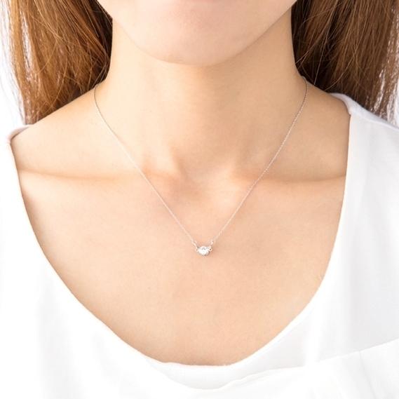 NYP-504 Twinklestud2 【クロスフォーニューヨーク】正規品  トゥンクルスタッド　ダンシングストーン 　揺れるペンダント　シルバーネックレス |  | 04