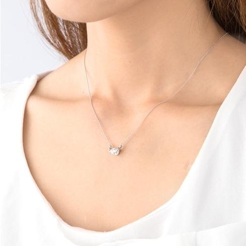 NYP-504 Twinklestud2 【クロスフォーニューヨーク】正規品  トゥンクルスタッド　ダンシングストーン 　揺れるペンダント　シルバーネックレス |  | 05