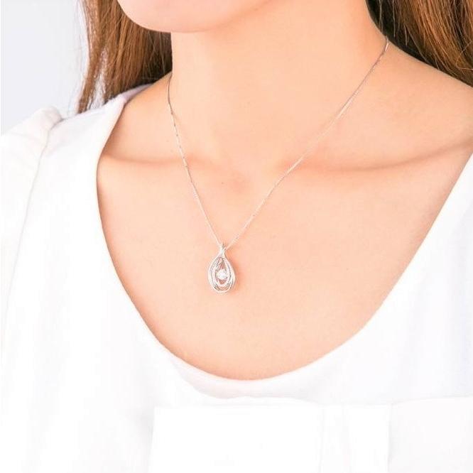 NYP-559 D-Drops 【クロスフォーニューヨーク】正規品 ディードロップス　ダンシングストーン  揺れるペンダント　シルバーネックレス |  | 10