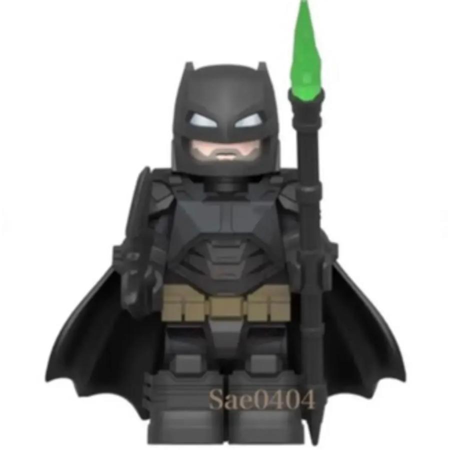 アーマード バットマン ミニフィグ 2体セット レゴ互換 アーマード バットマン ミニフィグ 2体セット レゴ互換