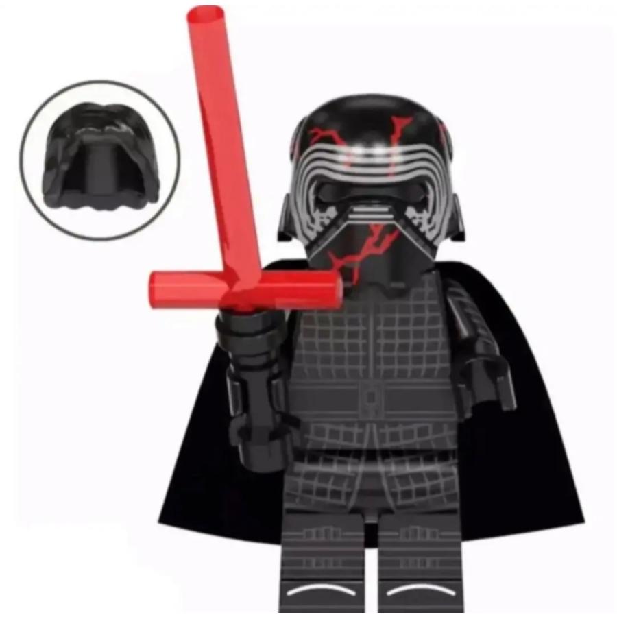 スターウォーズ カイロレン ヒビ入りマスク ミニフィグ レゴ互換 Kirattoswkylohibi きらっとフィギュア 通販 Yahoo ショッピング