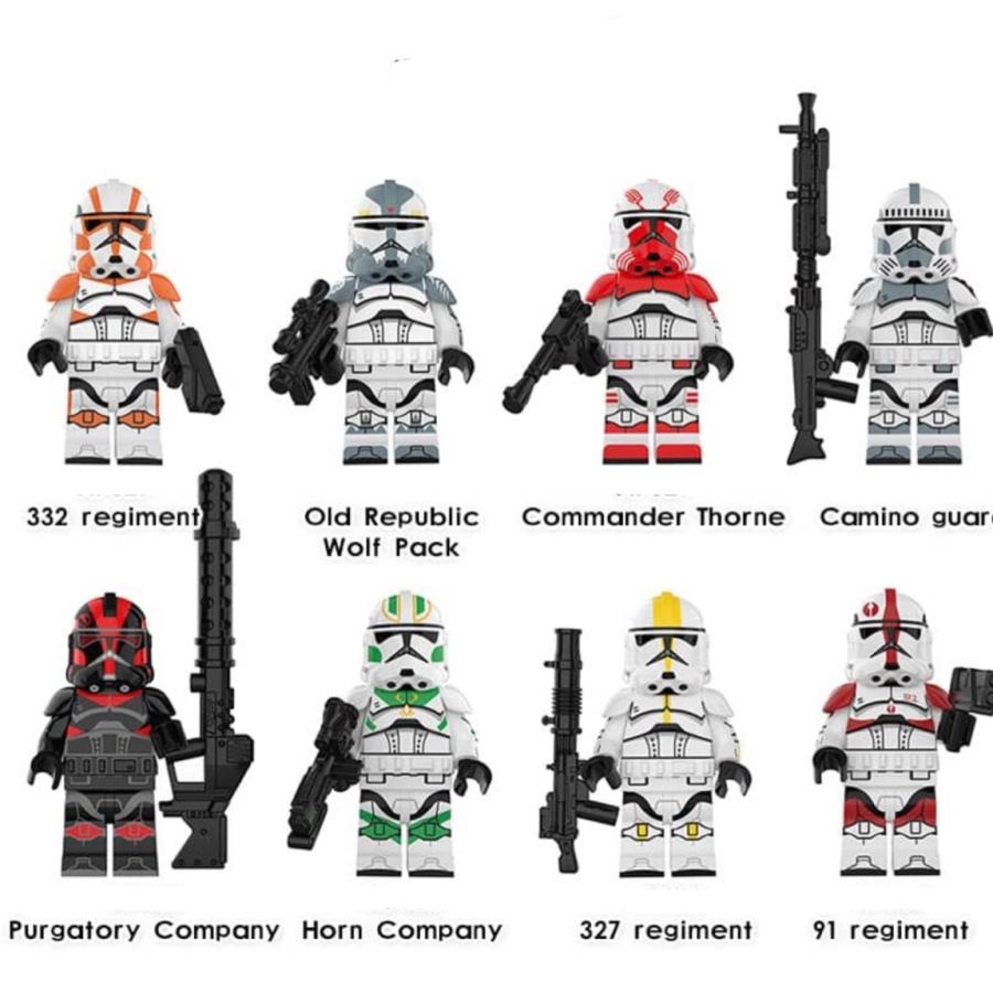 スターウォーズ クローントルーパー アーマード 2 ミニフィグ 8