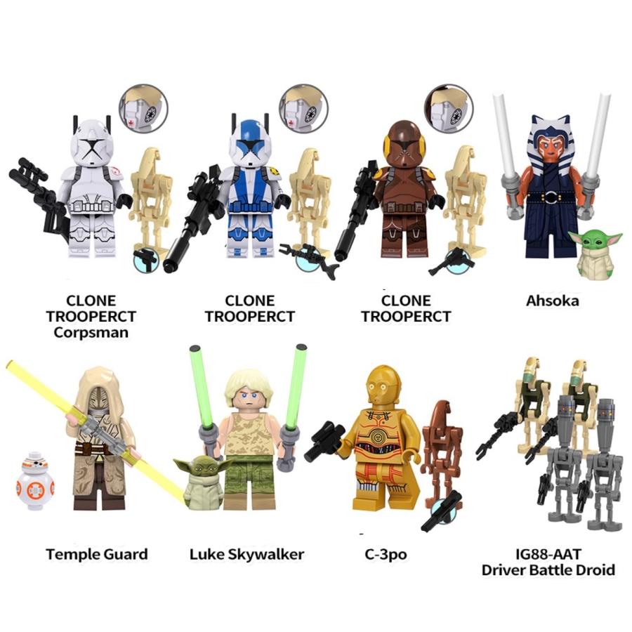 スターウォーズ クローントルーパー ルーク ドロイド 他 スターウォーズ クローントルーパー ルーク ドロイド 他